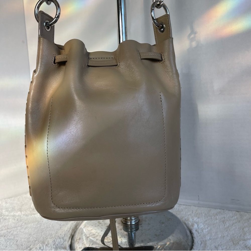 All Saints leather bucket bag! Tan Color - Picture 15 of 16